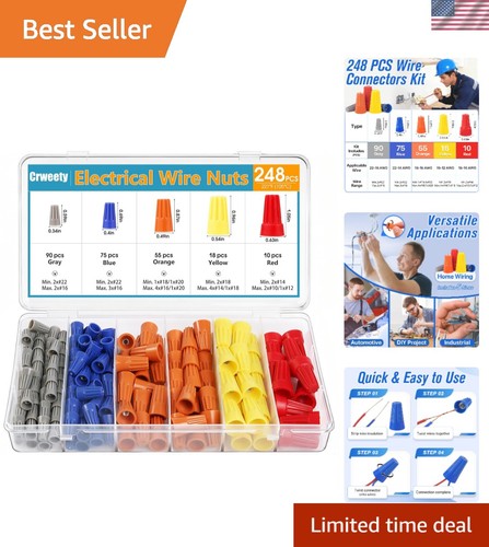 248 pcs color coded wire - 248,