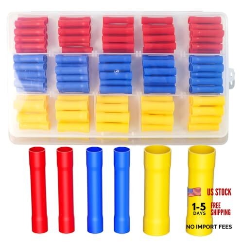 Butt splice crimp connectors - butt,
